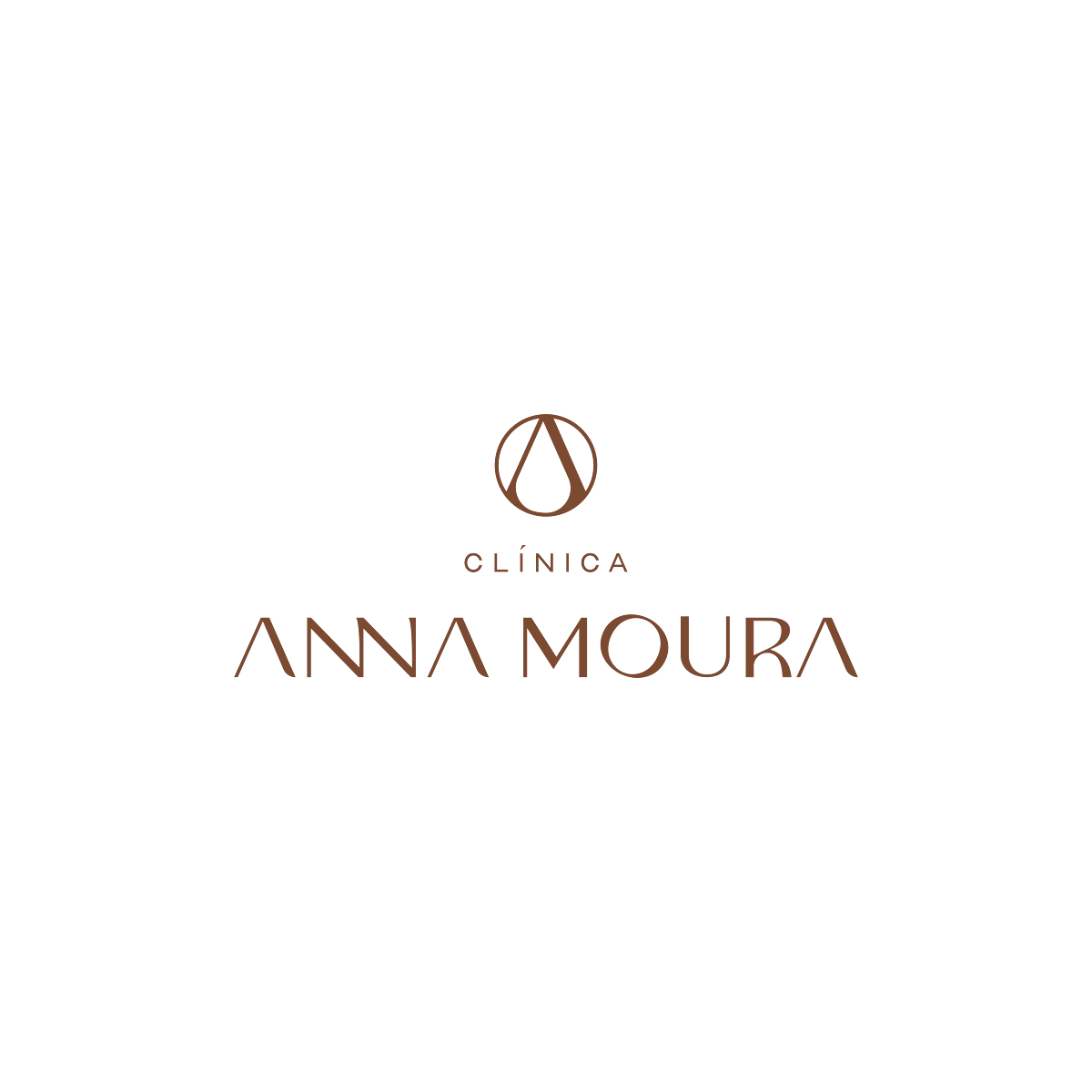 Logo oficial da Clínica Anna Moura